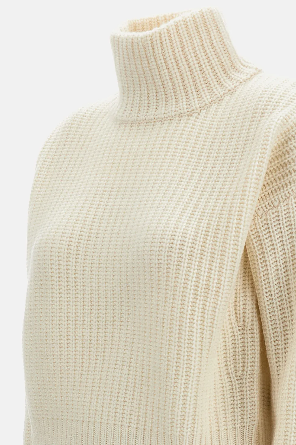 Turtleneck Long-Sleeves Sweater