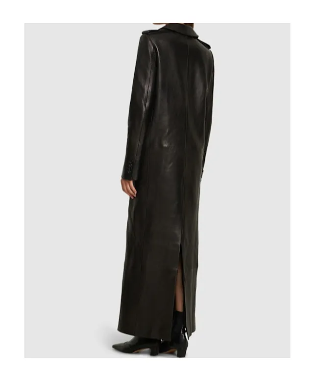 Lapel Long-Sleeved Coat