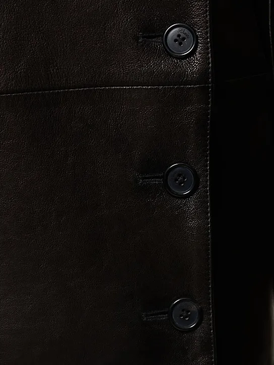 Lapel Long-Sleeved Coat