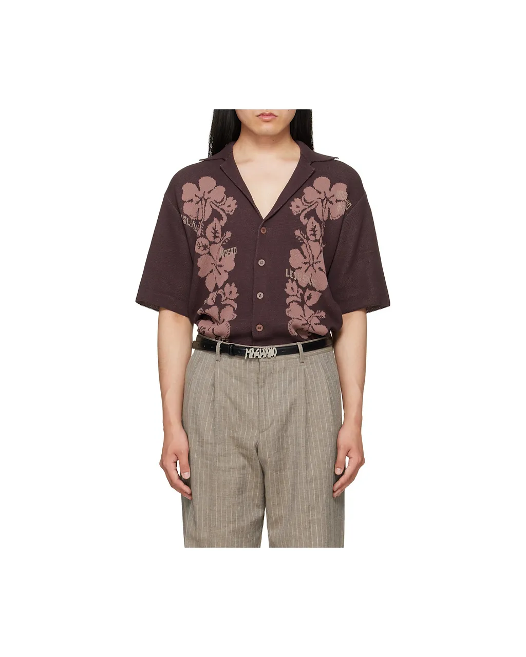 Magliano Riviera Floral Knit Shirt