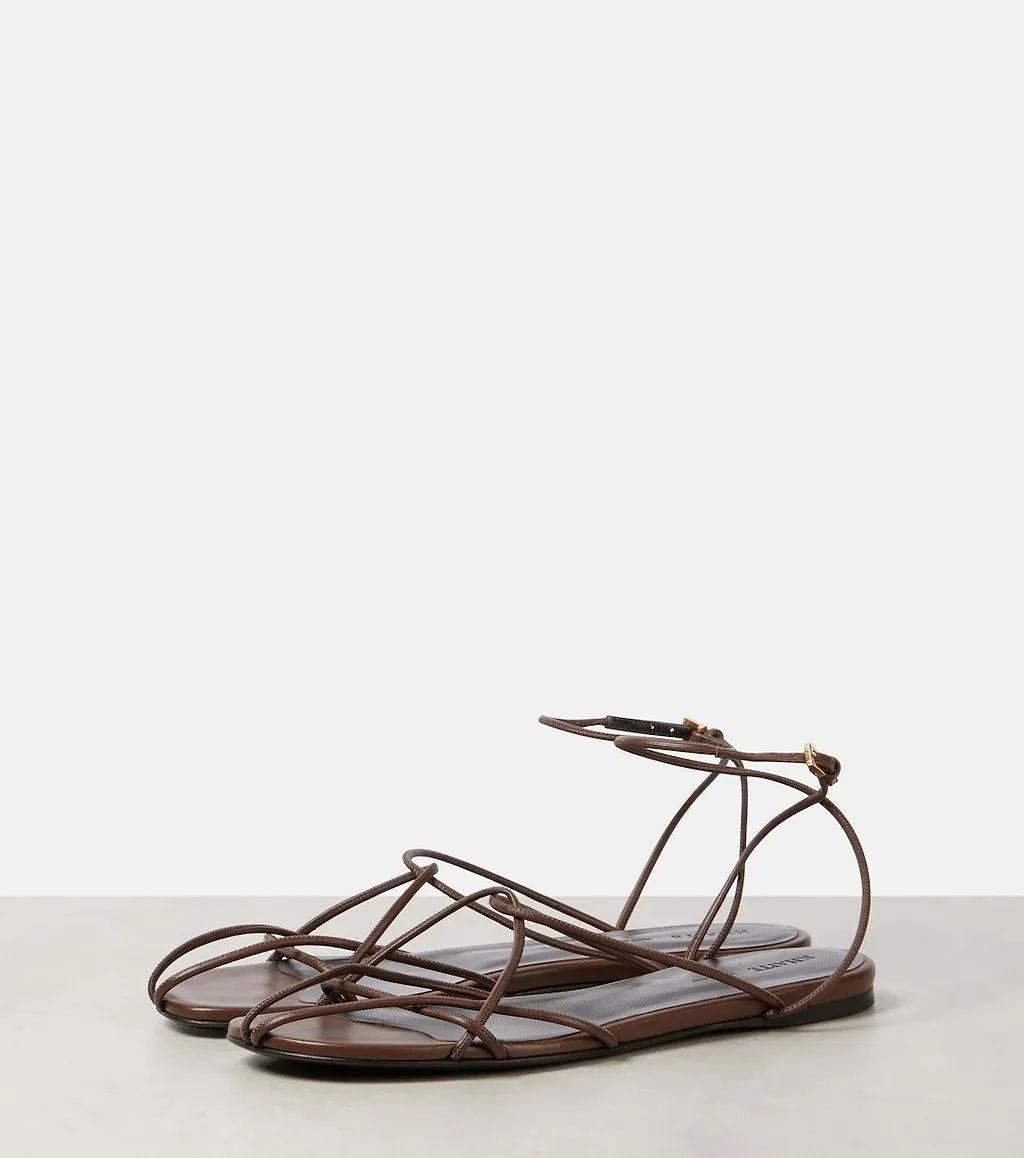 Loulou Leather Sandals
