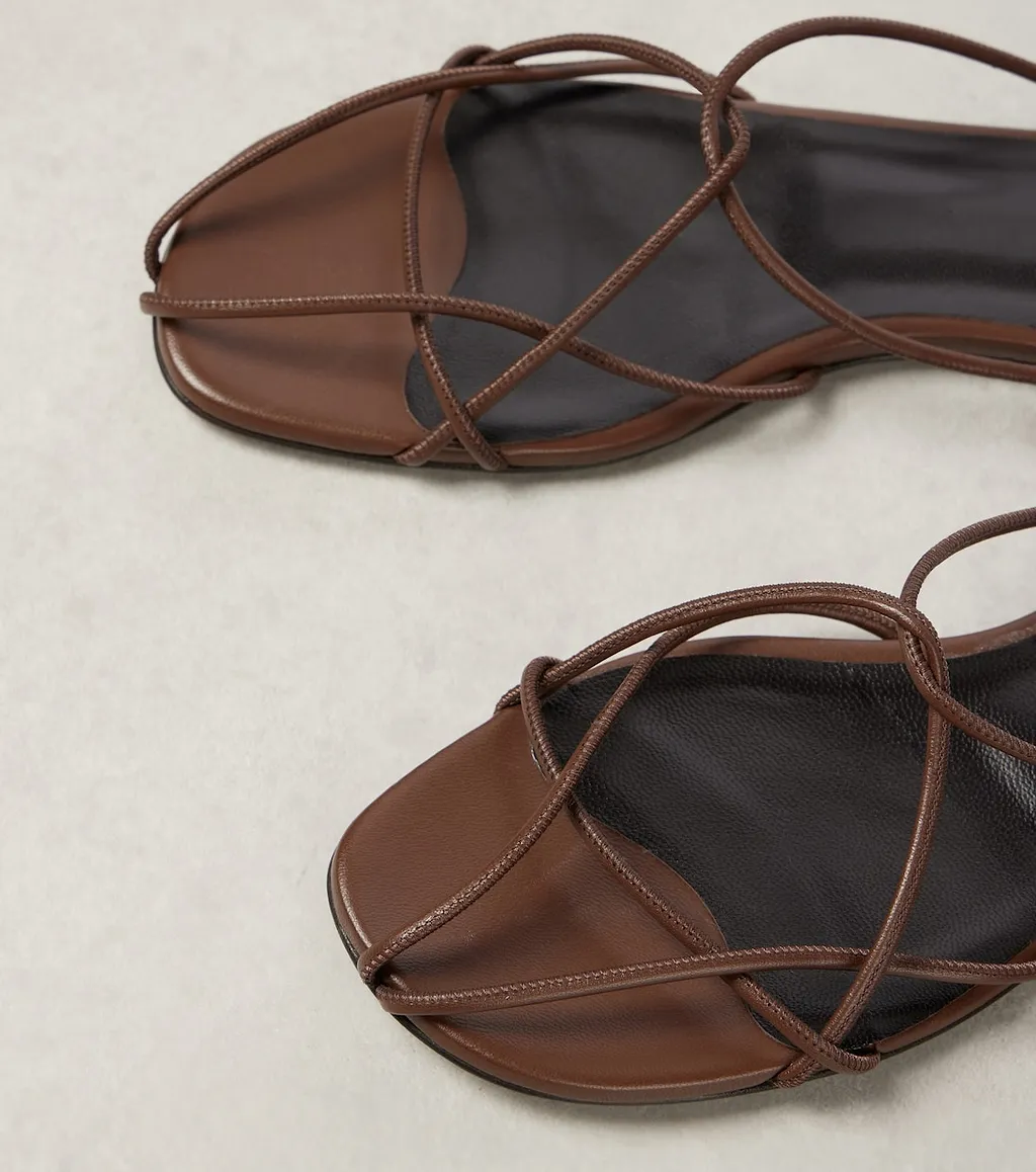 Loulou Leather Sandals