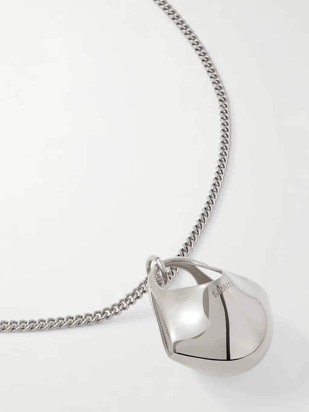 Lotus Small Silver Necklace