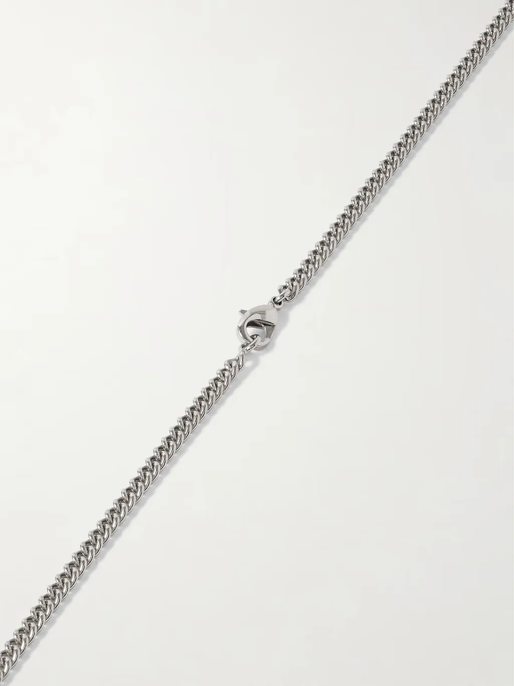 Lotus Small Silver Necklace