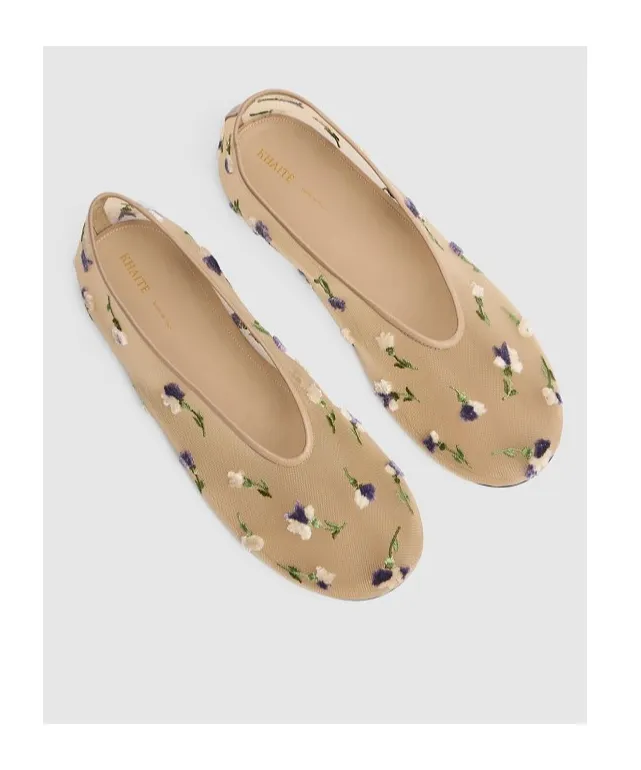 Round Head Flat Ballet Shoes