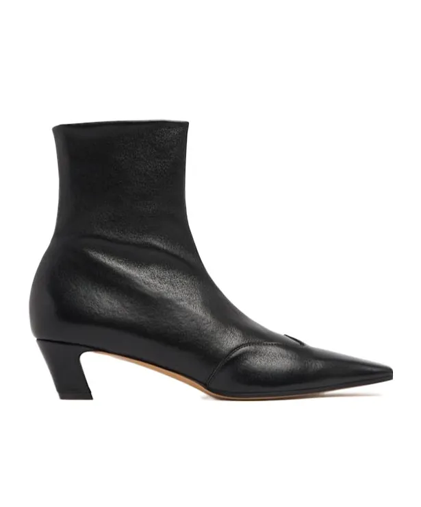 Square Toe Ankle Boots