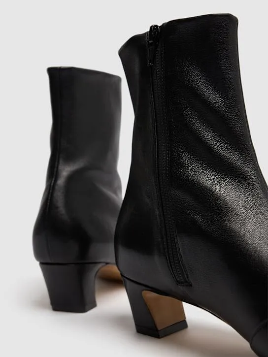 Square Toe Ankle Boots