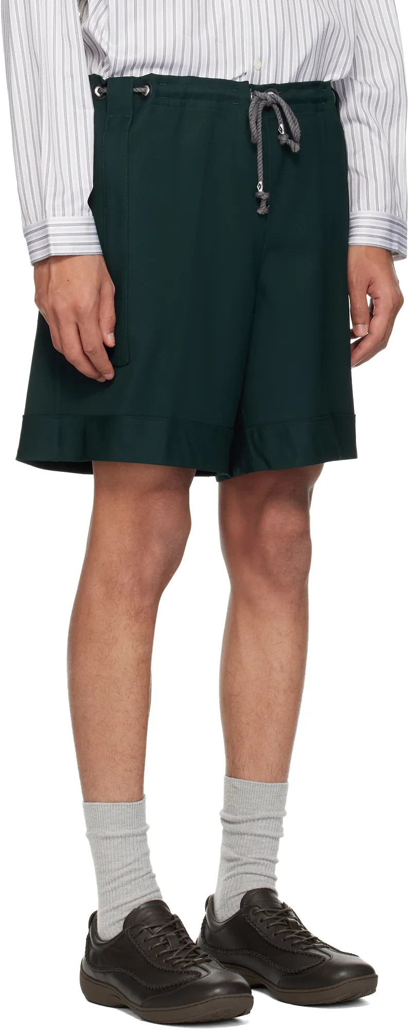 Kiko Kostadinov Kyan Drawstring Bermuda Shorts