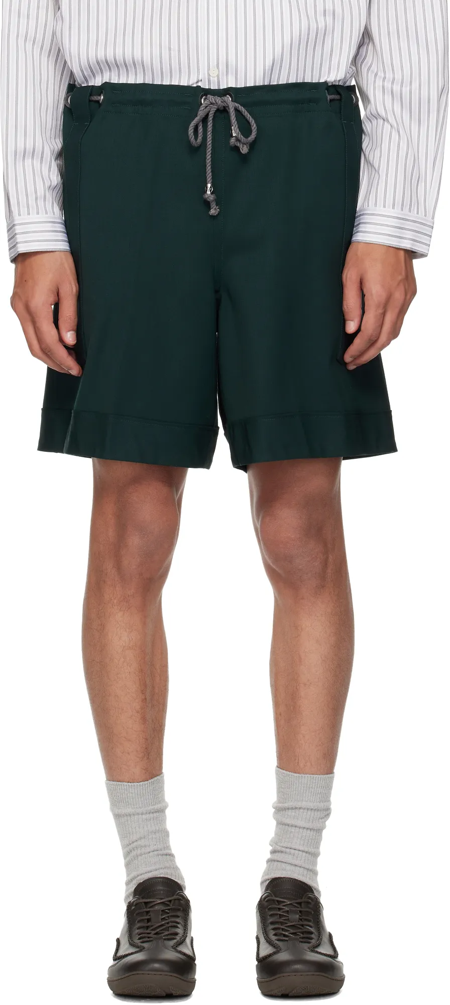Kiko Kostadinov Kyan Drawstring Bermuda Shorts