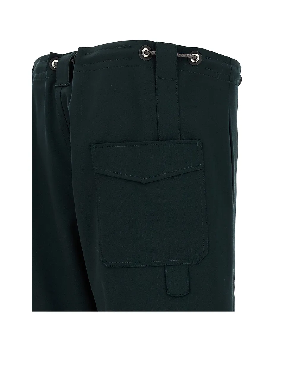 Kiko Kostadinov Kyan Drawstring Bermuda Shorts