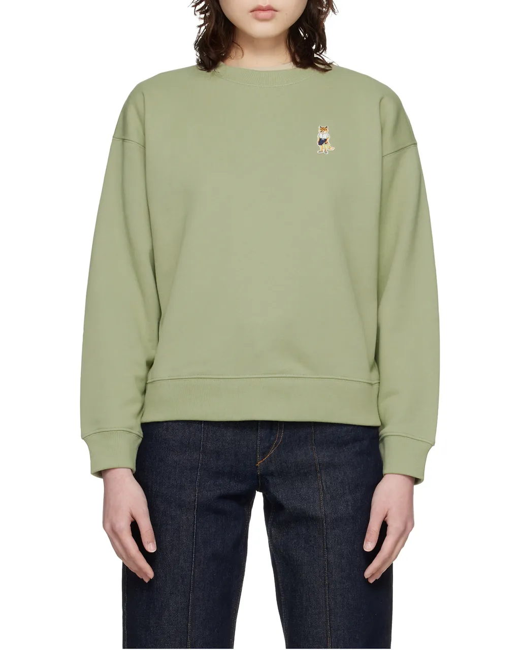 Maison Kitsuné Dressed Fox Logo Sweatshirt