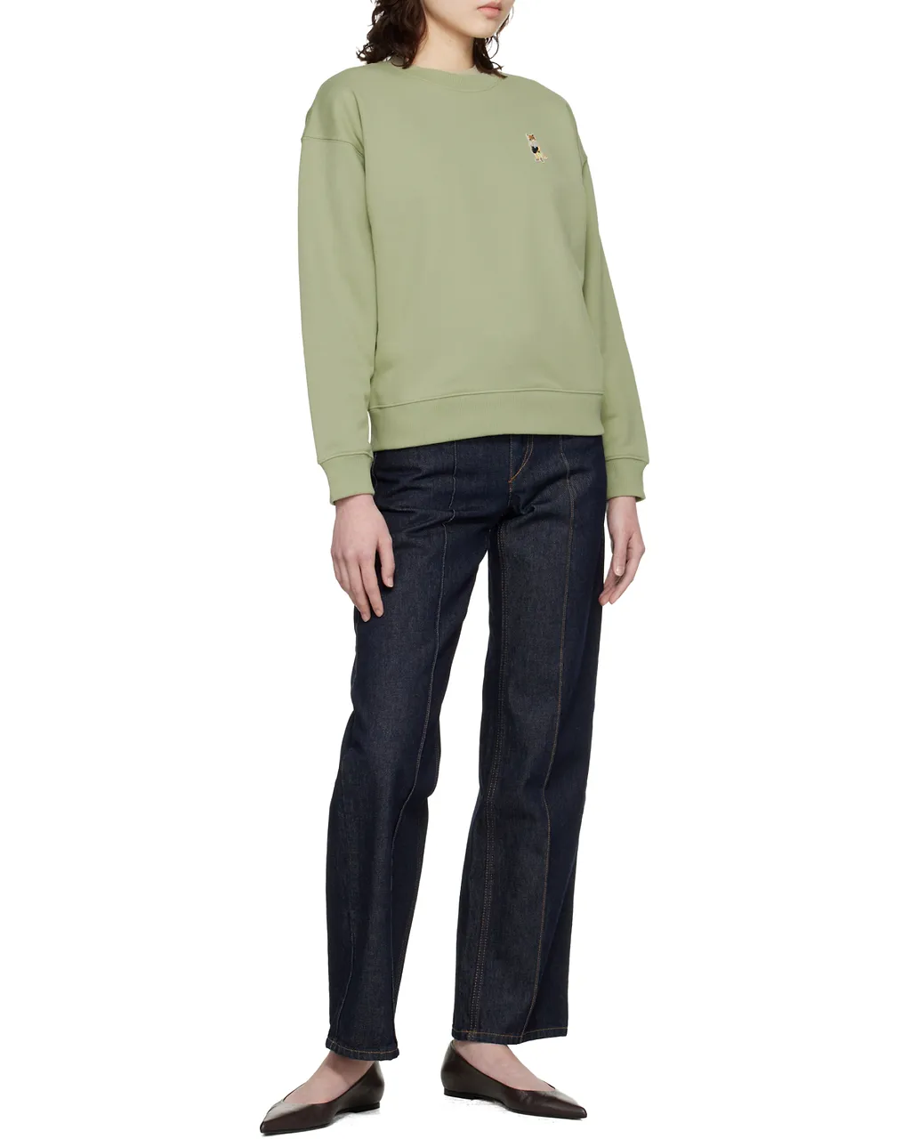 Maison Kitsuné Dressed Fox Logo Sweatshirt