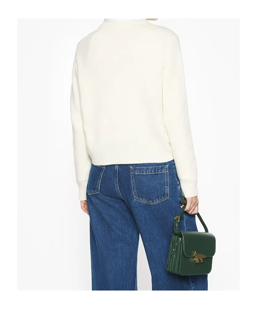 Maison Kitsuné Fox Head Intarsia Regular Jumper