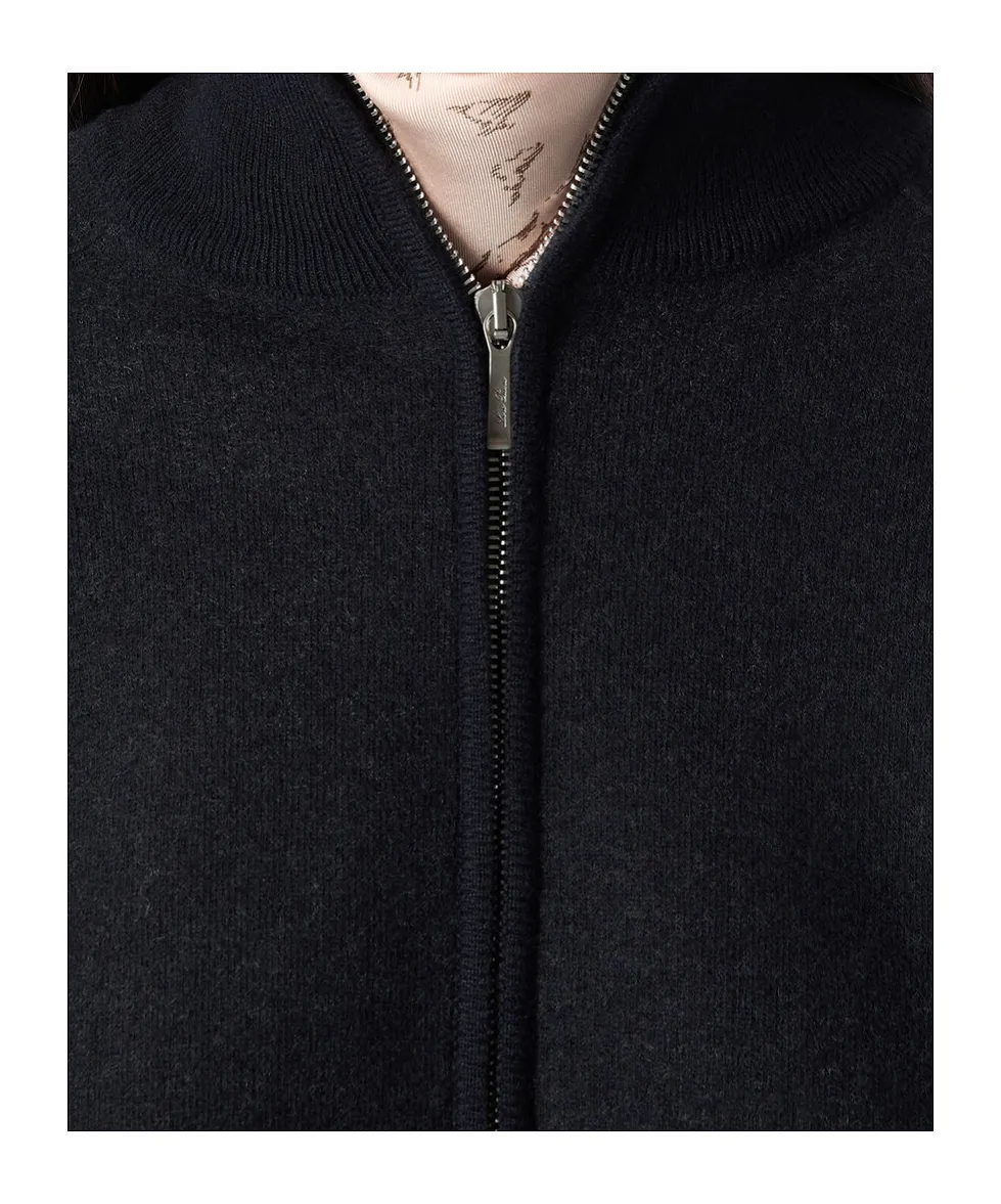 Rio Bodro High-Neck Zip Bomber