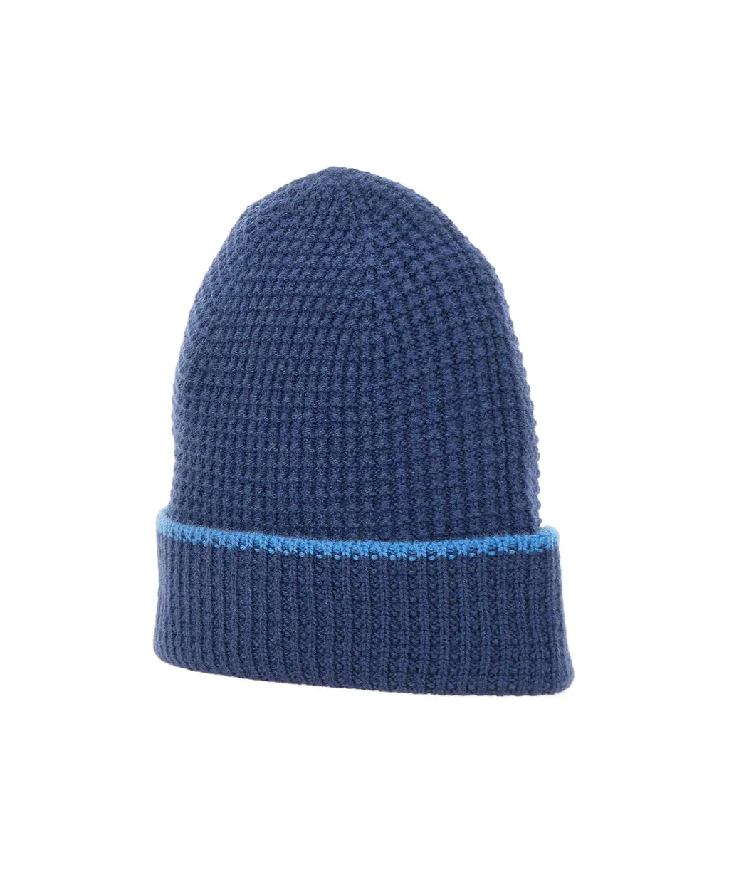 Kiton Textured Cuffed Hat