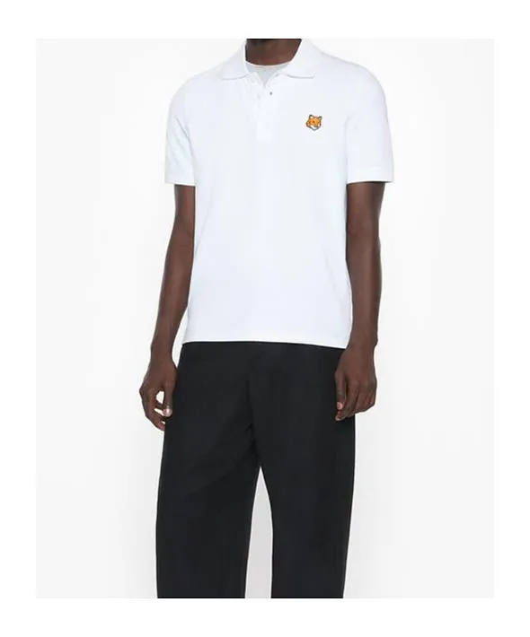 Maison Kitsuné Fox Head Regular Polo Shirt