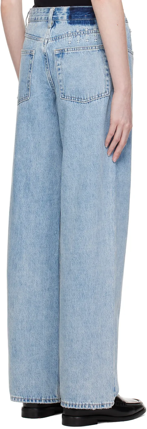 Belt Ring Denim Trousers