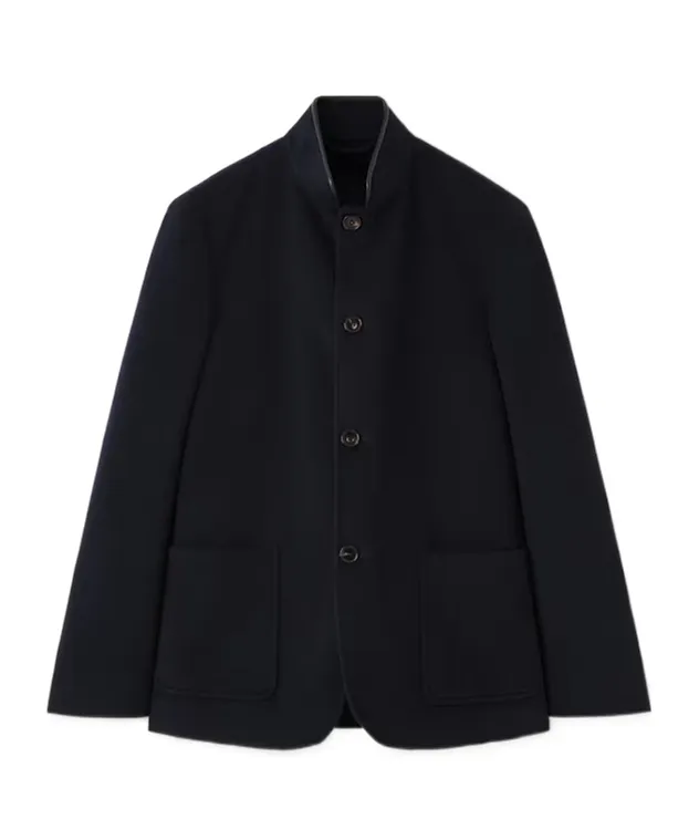 Spagna Button-Fastening Patch-Pocket Jacket