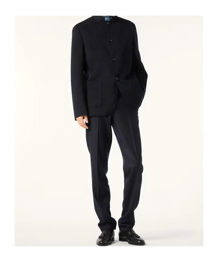 Spagna Button-Fastening Patch-Pocket Jacket