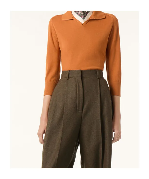 Three-Quarter Sleeve Sweater