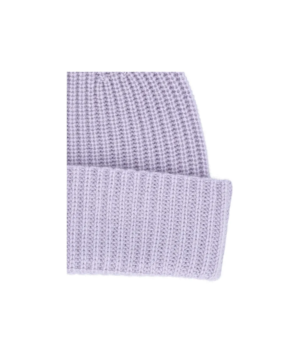 Loro Piana Ribbed Turn-Up Beanie Hat