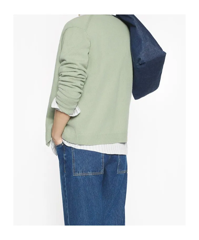 Maison Kitsuné Long Sleeve Buttoned Jumper