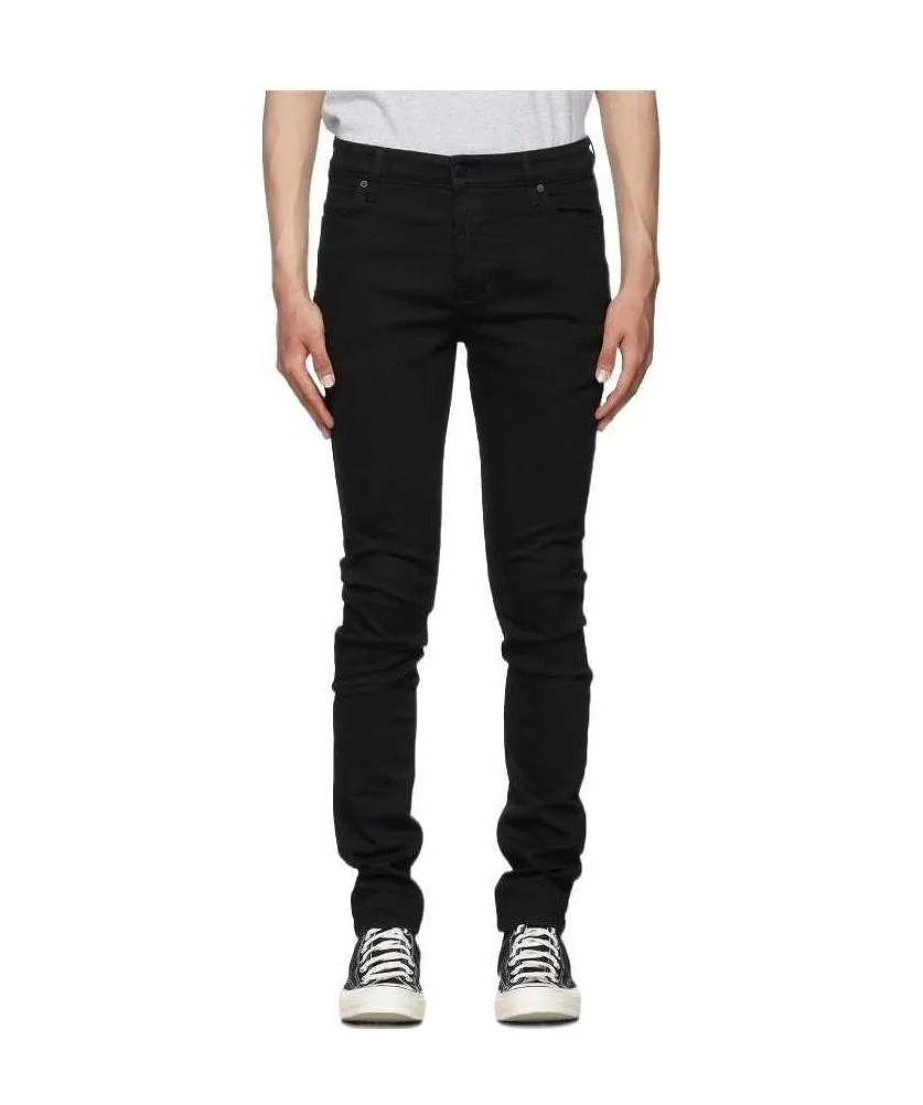 Logo-Patch Skinny Jeans