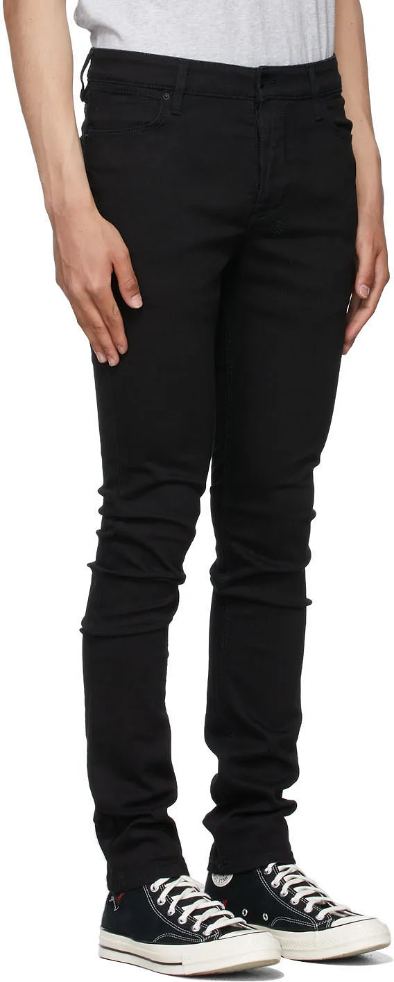 Logo-Patch Skinny Jeans