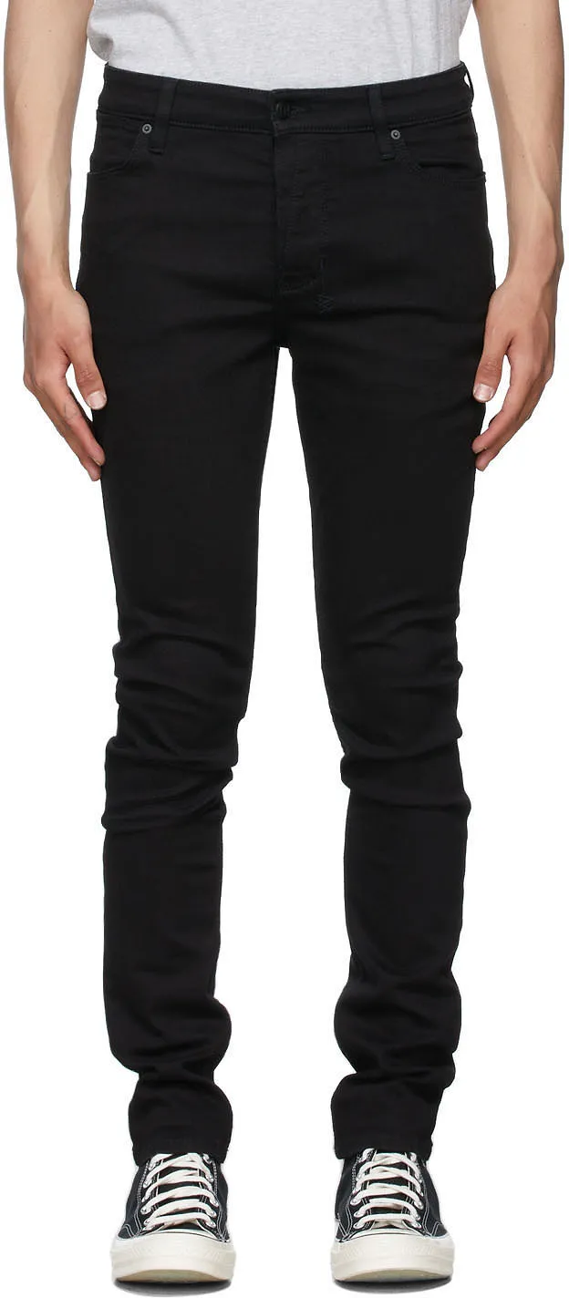 Logo-Patch Skinny Jeans