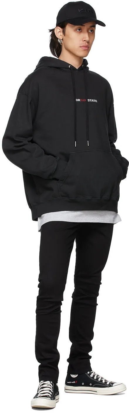 Logo-Patch Skinny Jeans
