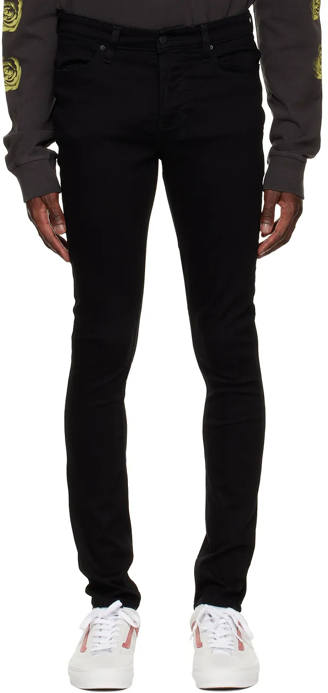 Logo-Patch Skinny Jeans