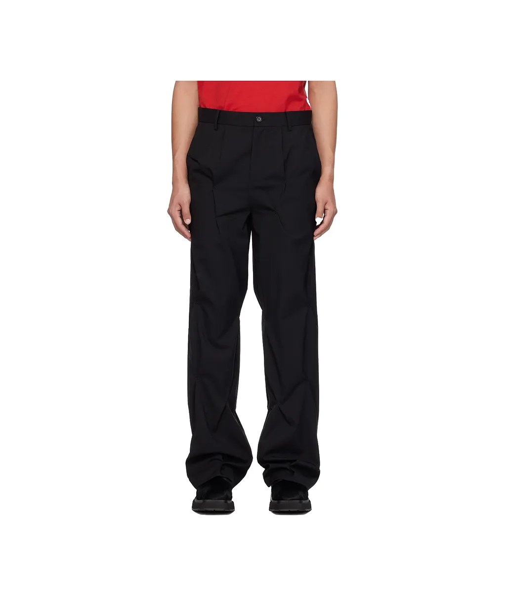 Belt-Loop Casual Pants