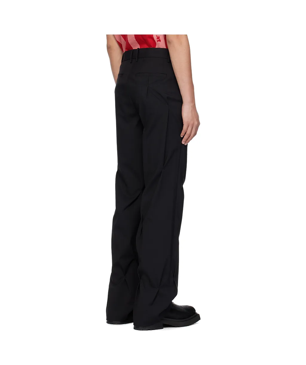 Belt-Loop Casual Pants