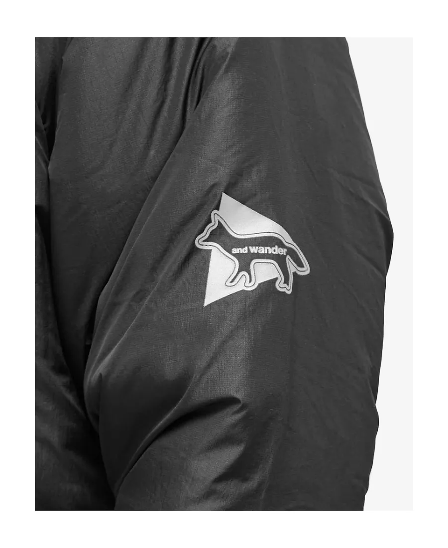 X And Wander Logo-Print Padded Jacket