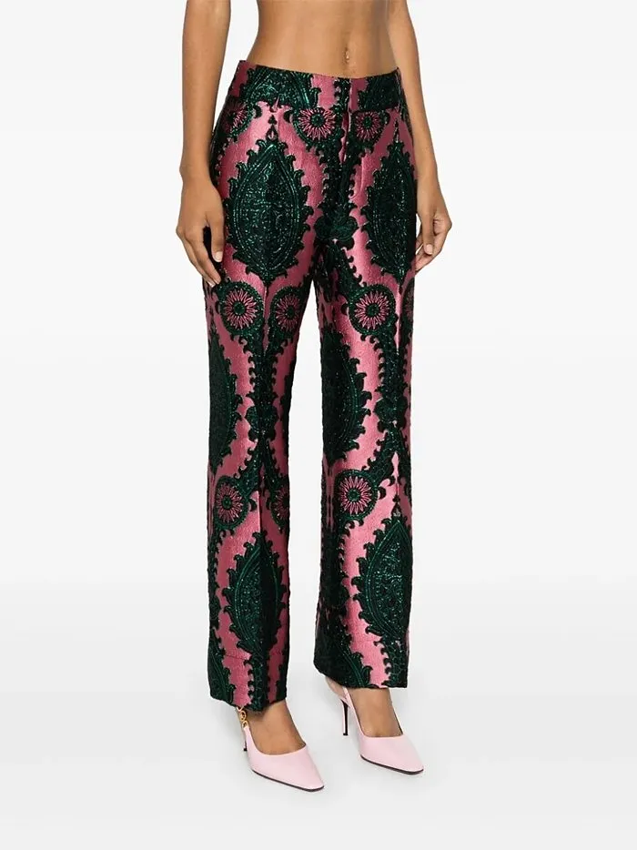 Belt-Loop Casual Pants