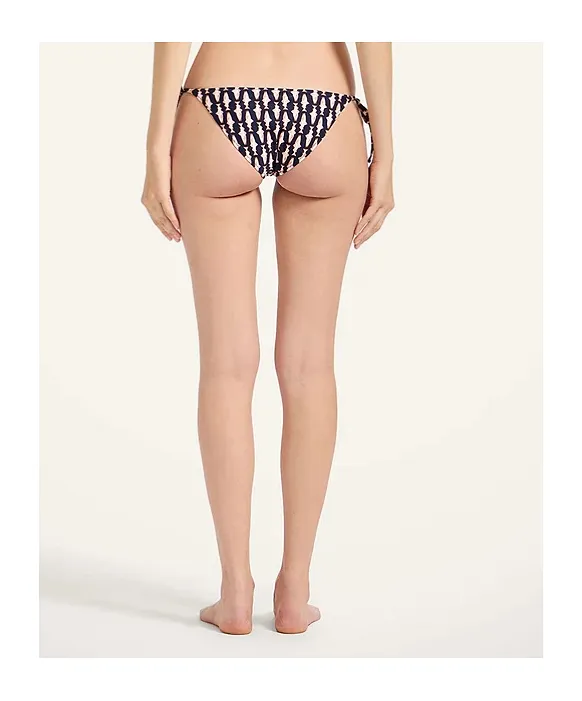 Fish-Print Bikini Bottom