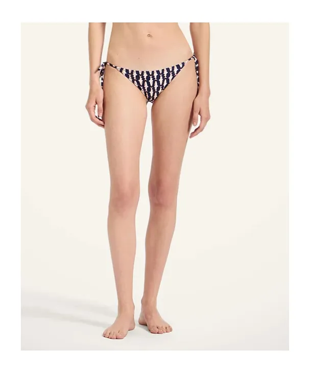 Fish-Print Bikini Bottom