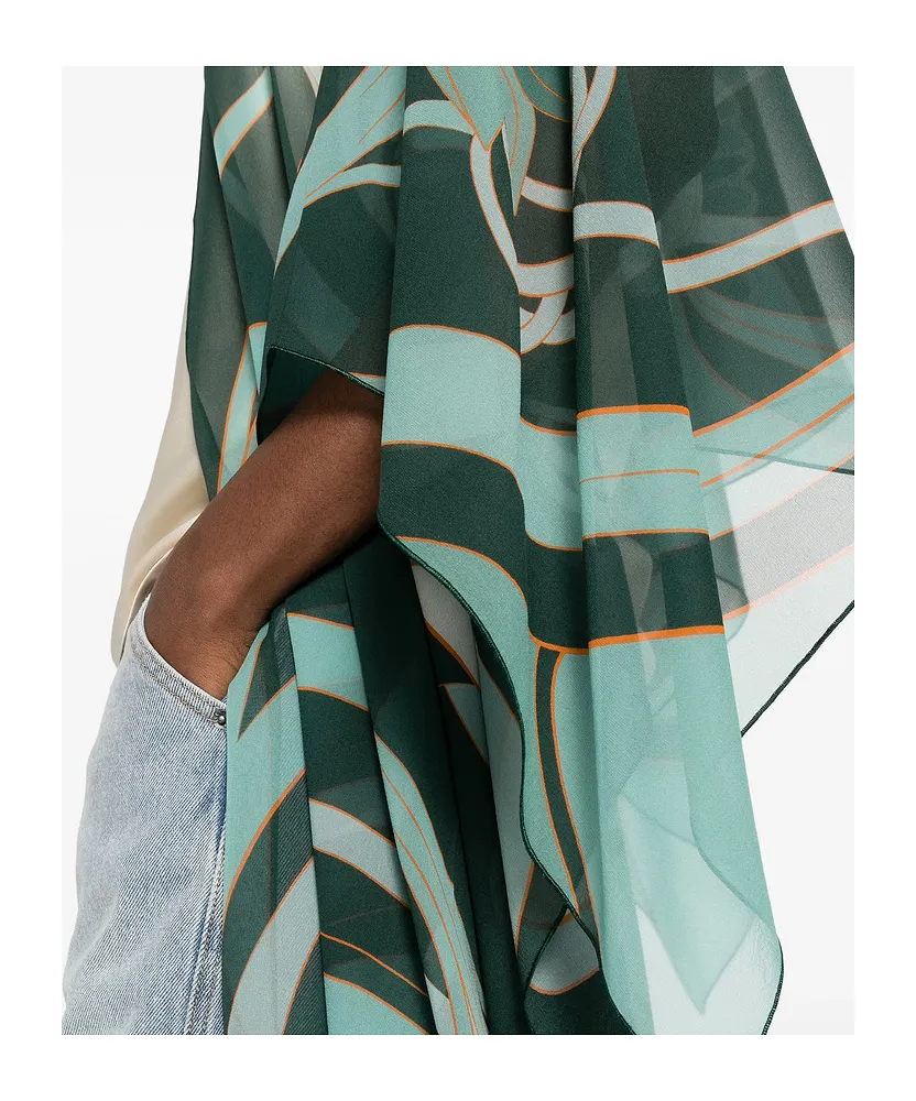Maria Floral Open Kaftan