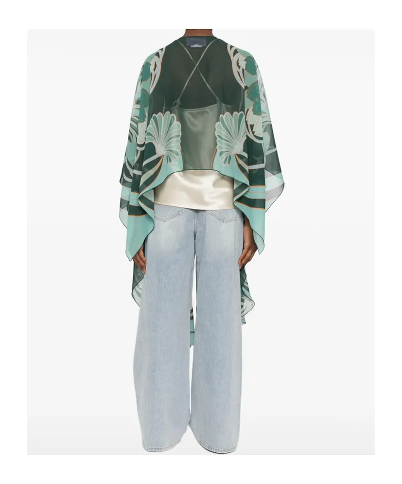 Maria Floral Open Kaftan