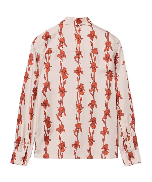 Iris-Print Shirt