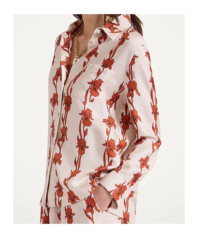 Iris-Print Shirt