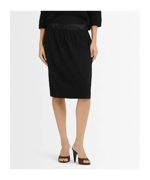 Envers Satin Midi Skirt
