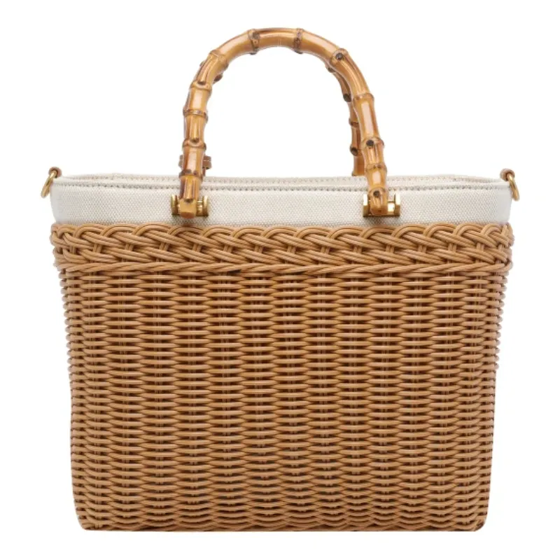 Liu Jo Woven Top-Handle Tote Bag