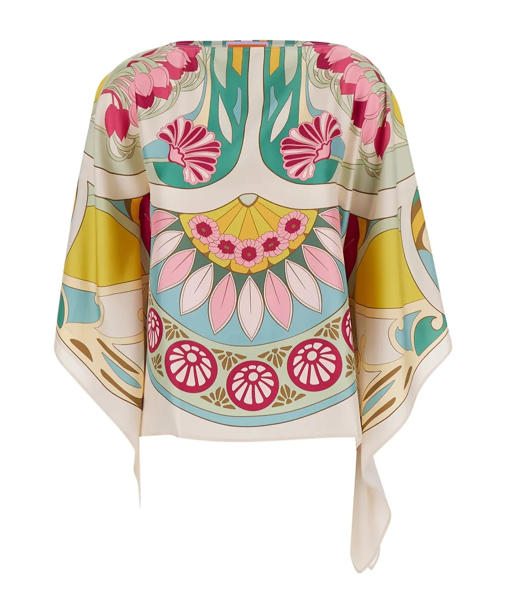 La Doublej Foulard Top