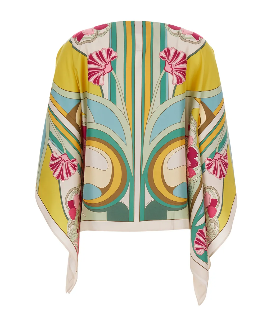 La Doublej Foulard Top