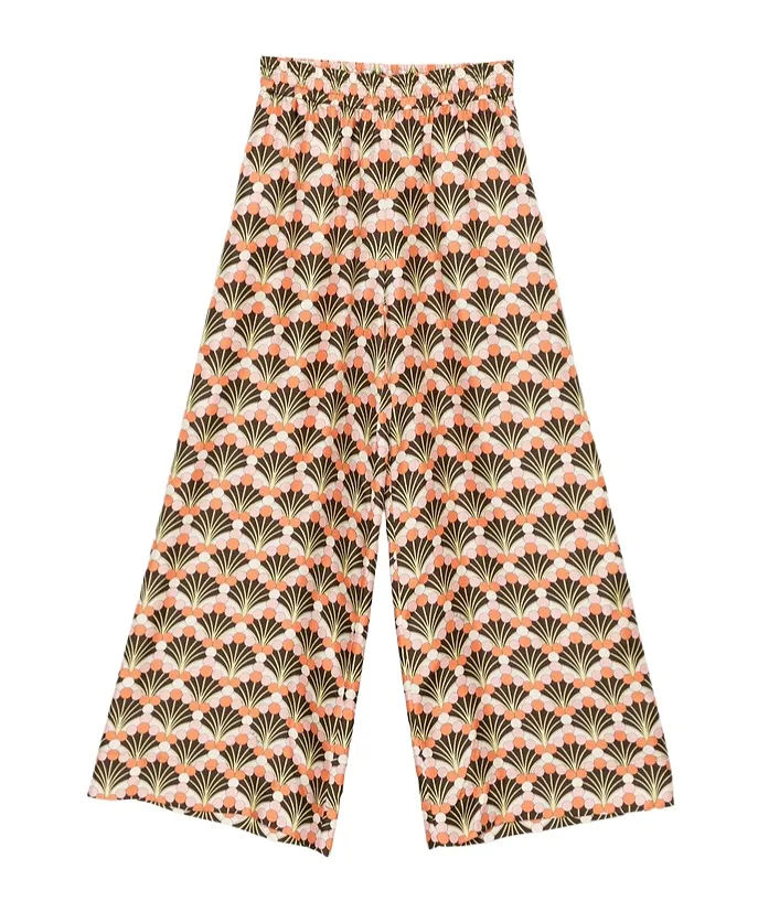 Patterned Casual Pants