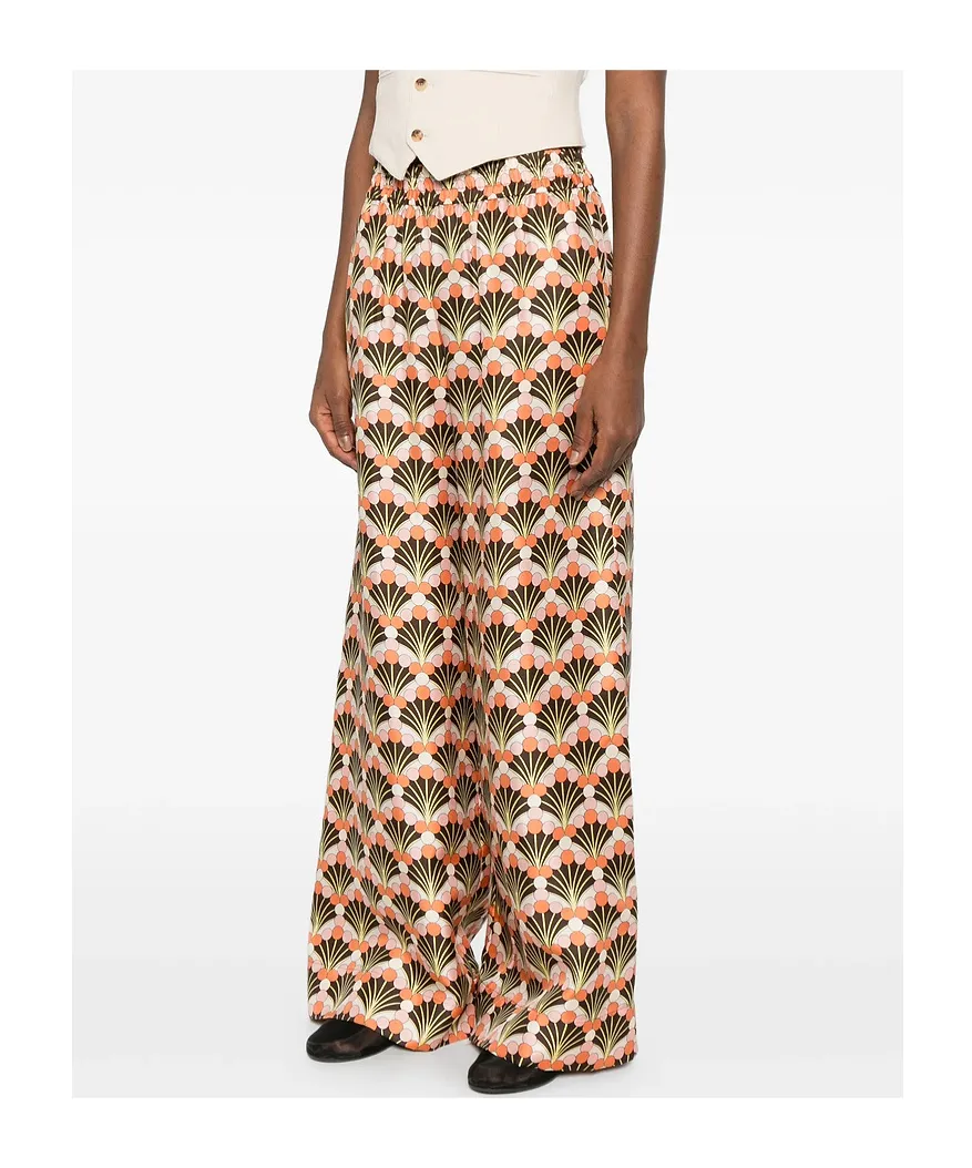 Patterned Casual Pants