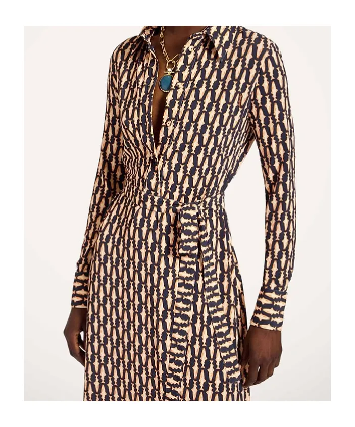 Perry Street Belted Shirt Dress