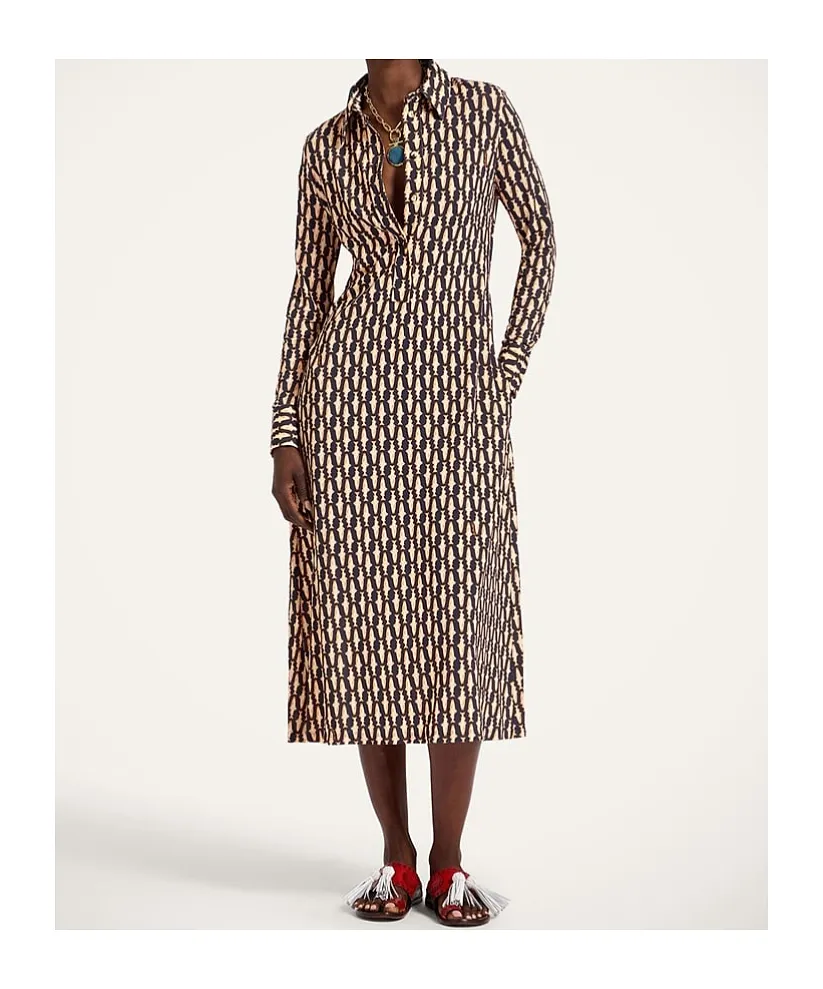 Perry Street Belted Shirt Dress