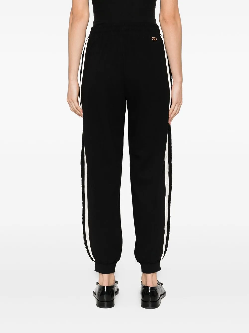 Side-Stripe Drawstring Joggers
